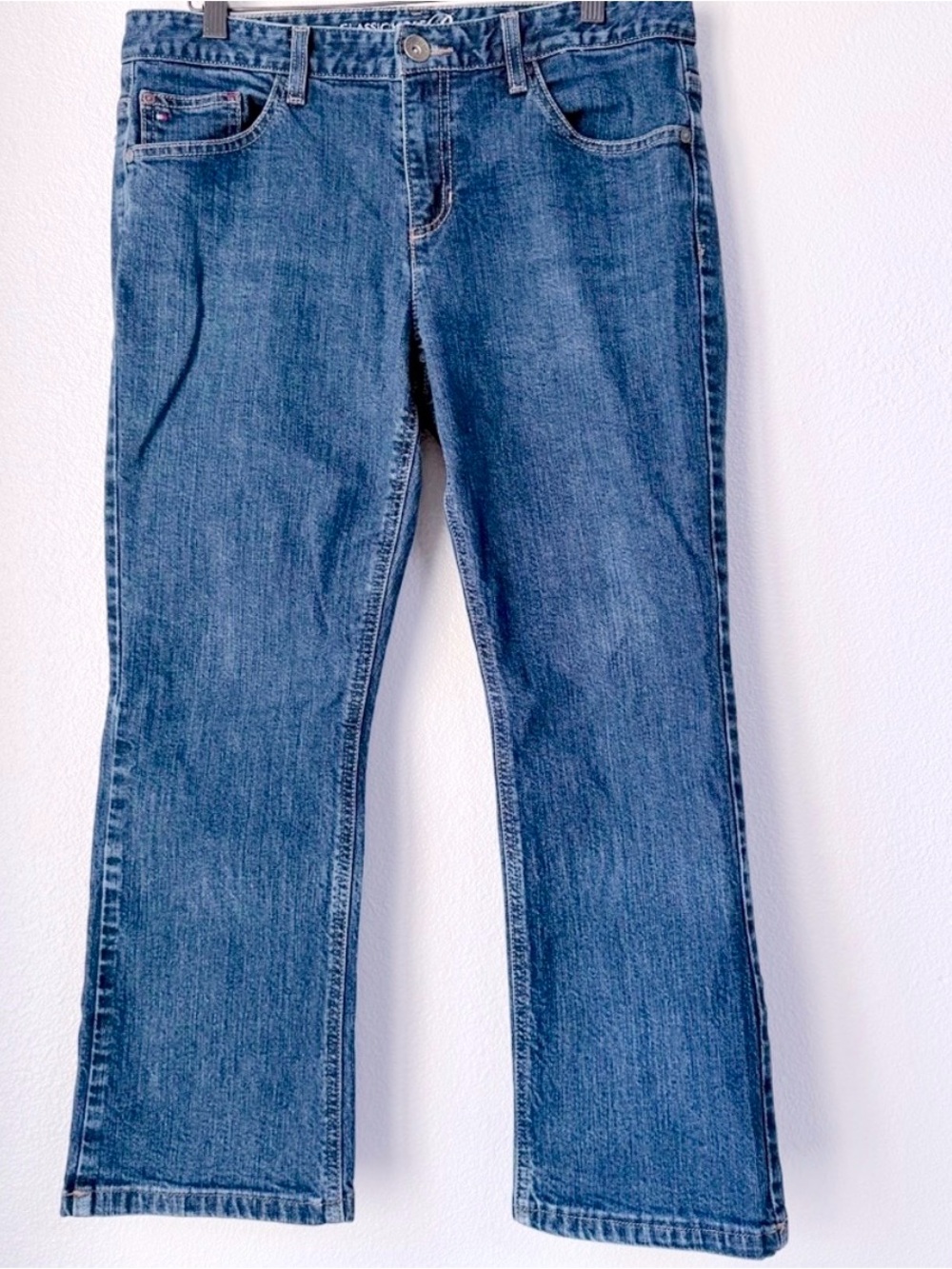 Tommy Hilfiger Classic Hope Boot Jeans Med/Dark Wash Women’s Size 12